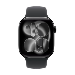 Apple MXLJ3ZM/A accessoire intelligent à porter sur soi Bande Noir Fluoroélastomère