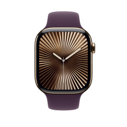 Apple MXLU3ZM/A accessoire intelligent à porter sur soi Bande Couleur prune Fluoroélastomère
