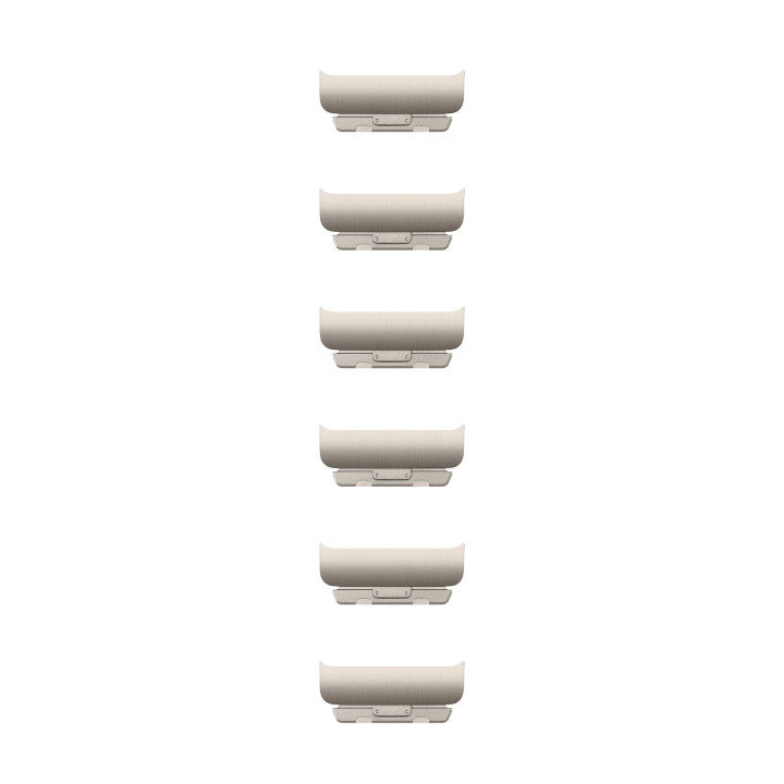 Apple MXMG3ZM/A accessoire intelligent à porter sur soi Band extension Titane Acier inoxydable