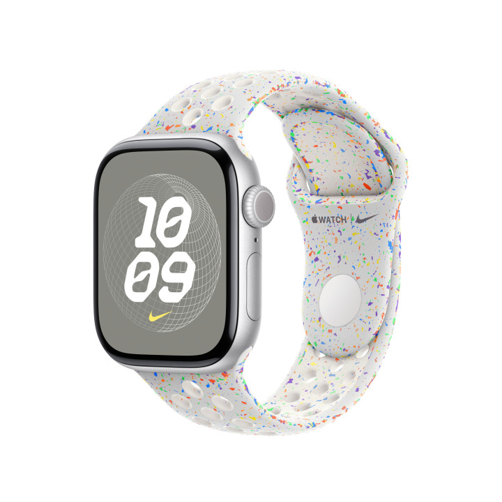 Apple MC1V4ZM/A accessoire intelligent à porter sur soi Bande Platine Fluoroélastomère