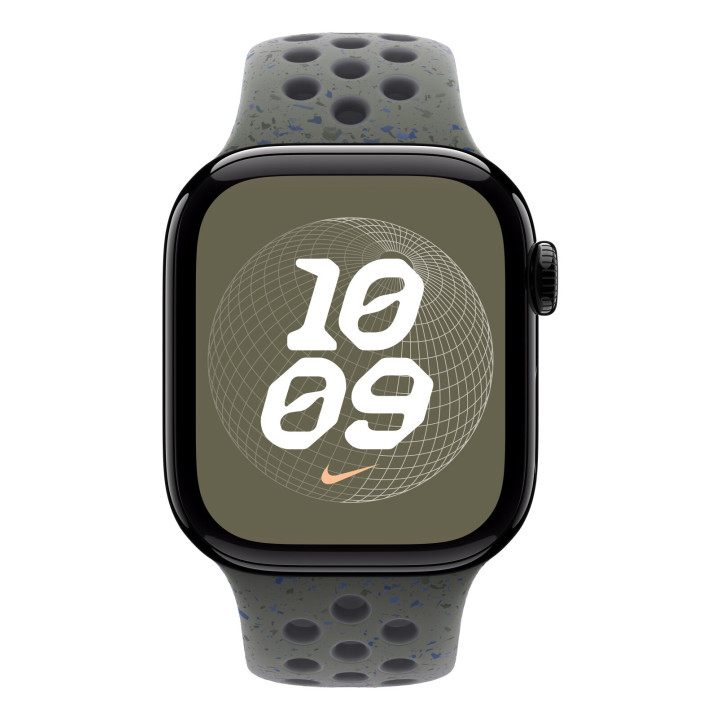 Apple MYL03ZM/A accessoire intelligent à porter sur soi Bande Kaki Fluoroélastomère