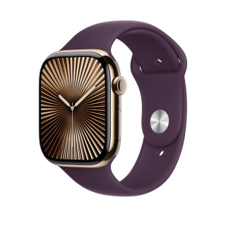 Apple MXLT3ZM/A accessoire intelligent à porter sur soi Bande Couleur prune Fluoroélastomère