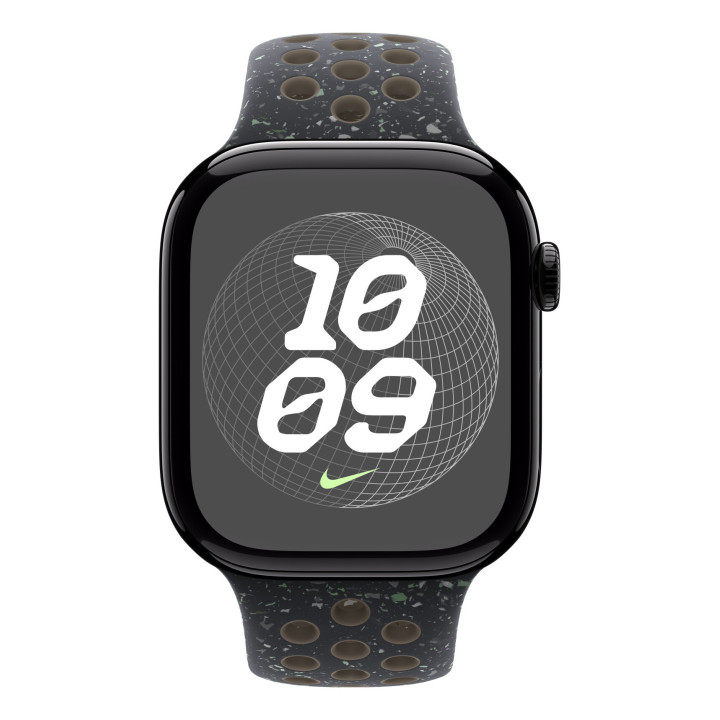 Apple MYL73ZM/A accessoire intelligent à porter sur soi Bande Noir Fluoroélastomère