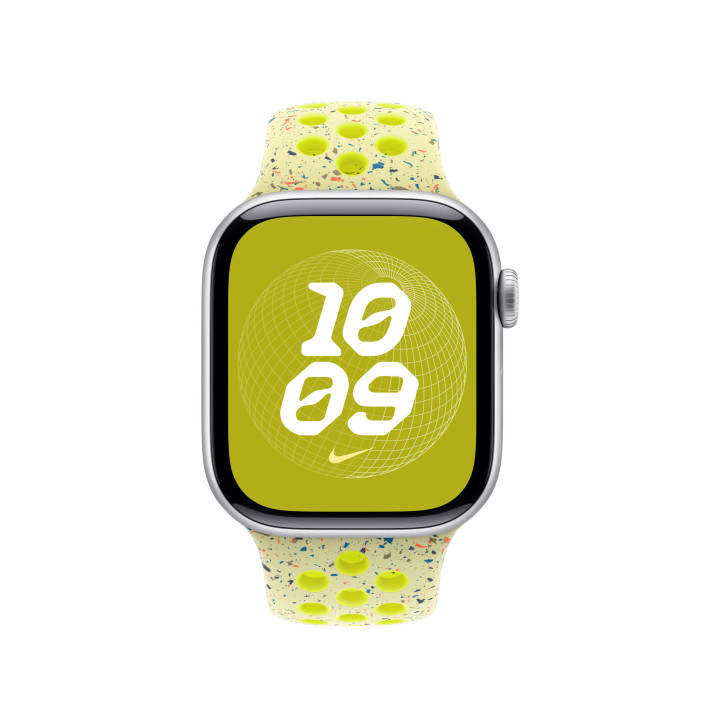 Apple MXU53ZM/A accessoire intelligent à porter sur soi Bande Jaune Fluoroélastomère