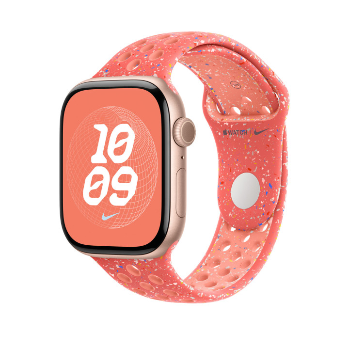 Apple MYLG3ZM/A accessoire intelligent à porter sur soi Bande Orange Fluoroélastomère