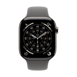 Apple MXLY3ZM/A accessoire intelligent à porter sur soi Bande Gris Fluoroélastomère