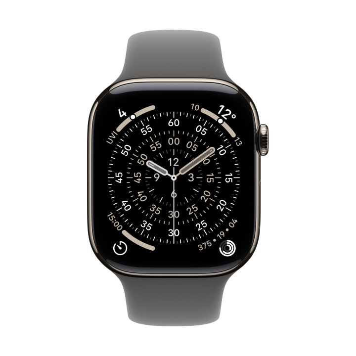 Apple MXLY3ZM/A accessoire intelligent à porter sur soi Bande Gris Fluoroélastomère