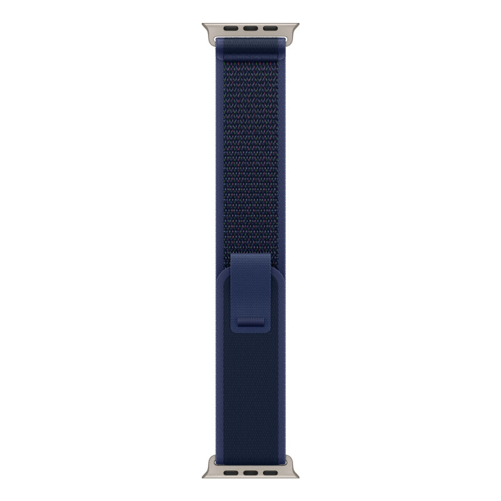 Apple MXTW3ZM/A accessoire intelligent à porter sur soi Bande Bleu Nylon, Polyester, Spandex, Titane