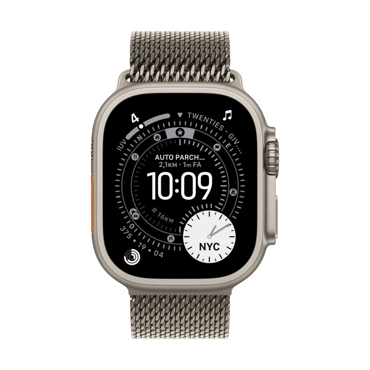 Apple MXKD3ZM/A accessoire intelligent à porter sur soi Bande Titane