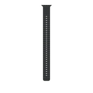 Apple MYPF3ZM/A accessoire intelligent à porter sur soi Bande Noir Fluoroélastomère, Titane