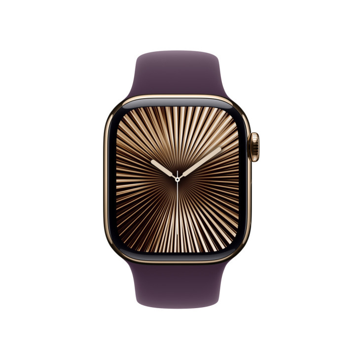 Apple MXLD3ZM/A accessoire intelligent à porter sur soi Bande Couleur prune Fluoroélastomère