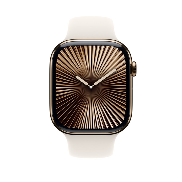 Apple MXM73ZM/A accessoire intelligent à porter sur soi Bande Beige Fluoroélastomère