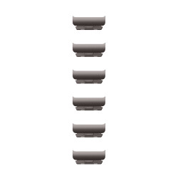 Apple MXML3ZM/A accessoire intelligent à porter sur soi Band extension Gris Acier inoxydable