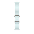 Apple MXTF3ZM/A accessoire intelligent à porter sur soi Bande Bleu Fluoroélastomère, Titane