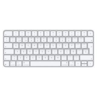 Apple Magic clavier Universel USB + Bluetooth QWERTY Espagnole Blanc