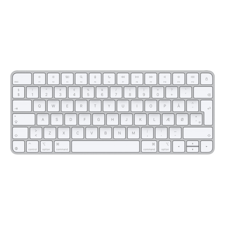 Apple Magic clavier Universel USB + Bluetooth QZERTY Danois Blanc