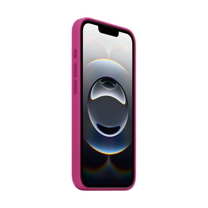 Apple Coque en silicone pour iPhone 16e – Fuchsia