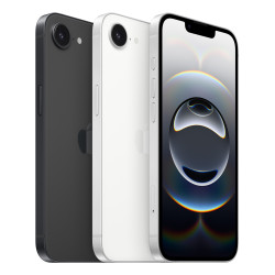 Apple iPhone 16e 15,5 cm (6.1") Double SIM iOS 18 5G USB Type-C 128 Go Noir