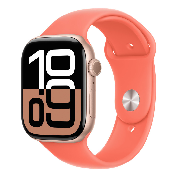 Apple MDT64ZM/A accessoire intelligent à porter sur soi Bande Orange Fluoroélastomère
