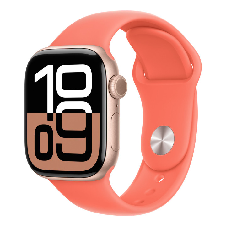 Apple MDT04ZM/A accessoire intelligent à porter sur soi Bande Orange Fluoroélastomère