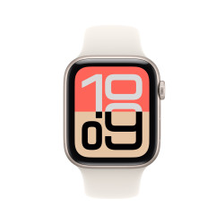 Apple Watch SE (3nd generation) OLED 44 mm Numérique 368 x 448 pixels Écran tactile 5G Beige Wifi GPS (satellite)