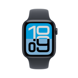 Apple Watch SE (3nd generation) OLED 44 mm Numérique 368 x 448 pixels Écran tactile 5G Noir Wifi GPS (satellite)
