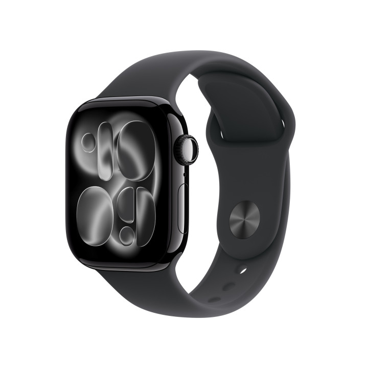 Apple Watch Series 11 OLED 42 mm Numérique 374 x 446 pixels Écran tactile Noir Wifi GPS (satellite)