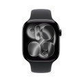 Apple Watch Series 11 OLED 46 mm Numérique 416 x 496 pixels Écran tactile 5G Noir Wifi GPS (satellite)