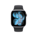 Apple Watch Series 11 OLED 42 mm Numérique 374 x 446 pixels Écran tactile Gris Wifi GPS (satellite)