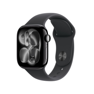 Apple Watch Series 11 OLED 42 mm Numérique 374 x 446 pixels Écran tactile 5G Noir Wifi GPS (satellite)