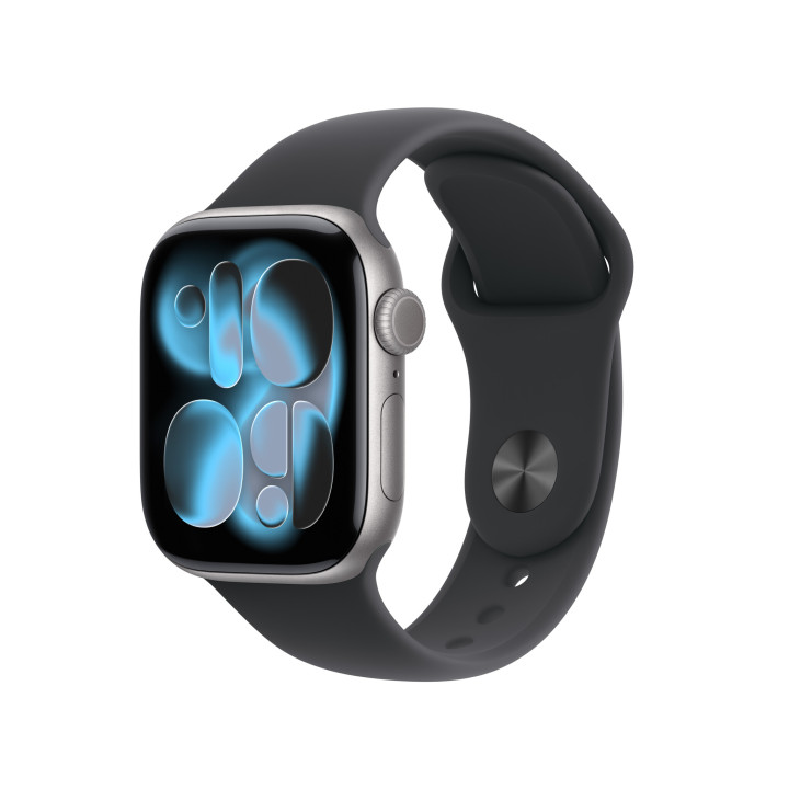 Apple Watch Series 11 OLED 42 mm Numérique 374 x 446 pixels Écran tactile 5G Gris Wifi GPS (satellite)