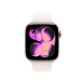Apple Watch Series 11 OLED 42 mm Numérique 374 x 446 pixels Écran tactile 5G Or rose Wifi GPS (satellite)