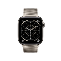 Apple Watch Series 11 OLED 42 mm Numérique 374 x 446 pixels Écran tactile 5G Titane Wifi GPS (satellite)