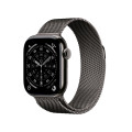 Apple Watch Series 11 OLED 42 mm Numérique 374 x 446 pixels Écran tactile 5G Titane Wifi GPS (satellite)
