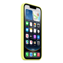 Apple MGYW4ZM/A coque de protection pour téléphones portables 15,5 cm (6.1") Housse Jaune