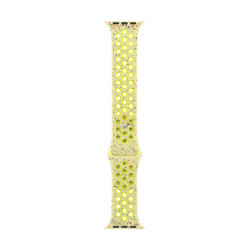 Apple MG9V4ZM/A accessoire intelligent à porter sur soi Bande Jaune Aluminium, Fluoroélastomère
