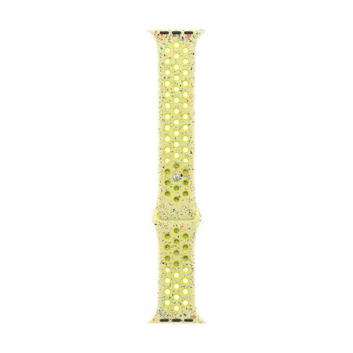 Apple MG9V4ZM/A accessoire intelligent à porter sur soi Bande Jaune Aluminium, Fluoroélastomère