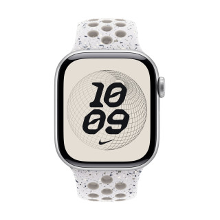 Apple MGAH4ZM/A accessoire intelligent à porter sur soi Bande Gris Aluminium, Fluoroélastomère