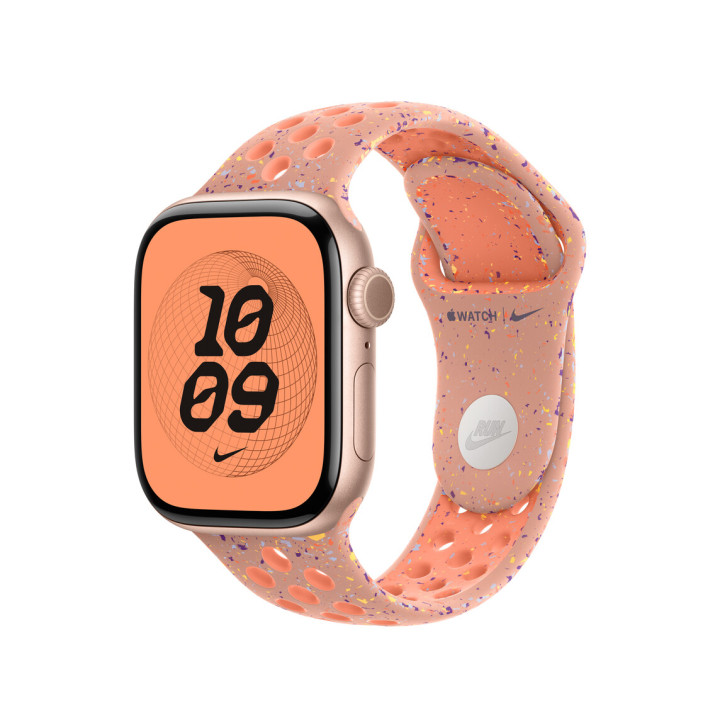 Apple MGAQ4ZM/A accessoire intelligent à porter sur soi Bande Rose Aluminium, Fluoroélastomère
