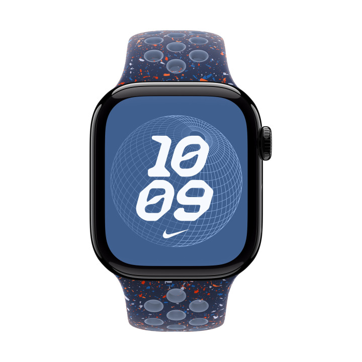 Apple MGAX4ZM/A accessoire intelligent à porter sur soi Bande Bleu Fluoroélastomère