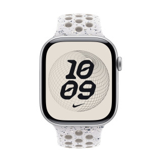 Apple Nike Sport Band Bande Gris Aluminium, Fluoroélastomère