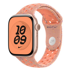 Apple Nike Sport Band Bande Rose Aluminium, Fluoroélastomère