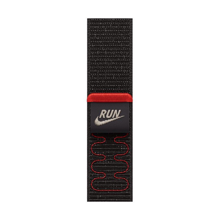 Apple Nike Sport Loop Bande Noir Nylon, Polyester recyclé, Spandex