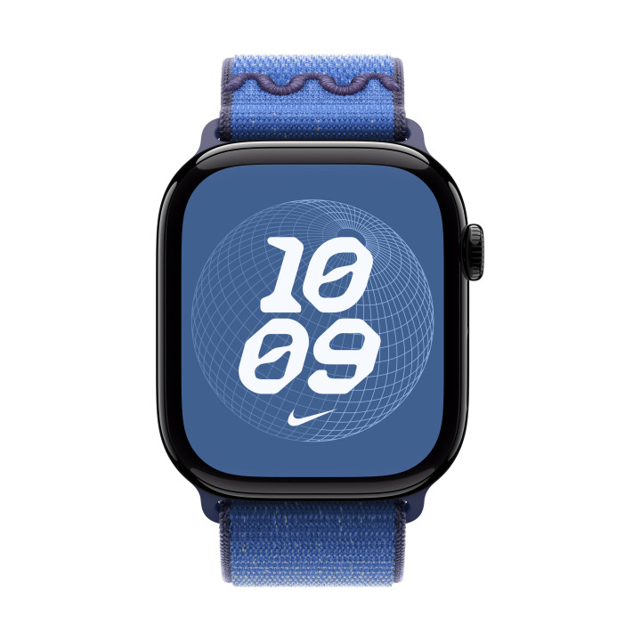 Apple MGD64ZM/A accessoire intelligent à porter sur soi Bande Bleu Nylon, Polyester recyclé, Spandex