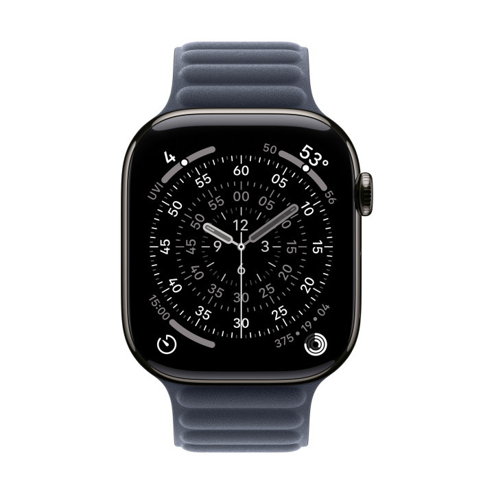 Apple MGDH4ZM/A accessoire intelligent à porter sur soi Bande Marine Polyester