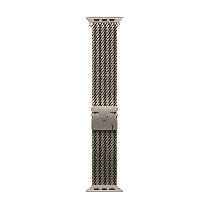 Apple MGHN4ZM/A accessoire intelligent à porter sur soi Bande Titane