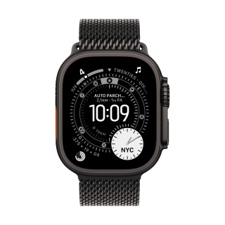 Apple MGHR4ZM/A accessoire intelligent à porter sur soi Bande Noir Titane