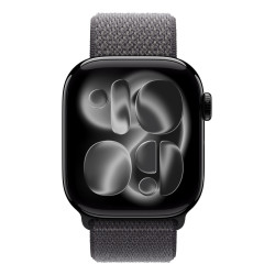Apple MFFG4ZM/A accessoire intelligent à porter sur soi Bande Gris foncé Nylon, Polyester recyclé, Spandex