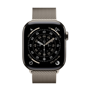 Apple MGHY4ZM/A accessoire intelligent à porter sur soi Bande Naturel Acier inoxydable