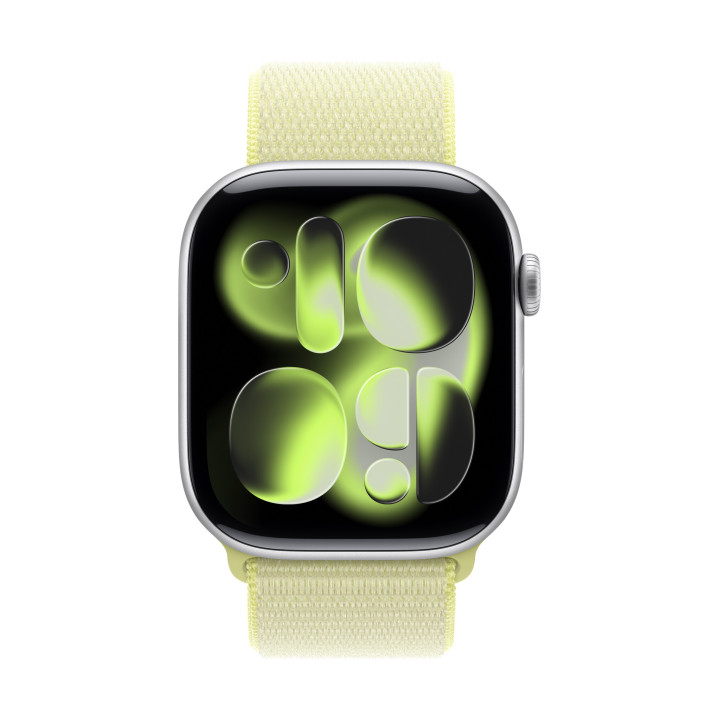 Apple MFFL4ZM/A accessoire intelligent à porter sur soi Bande Jaune Nylon, Polyester recyclé, Spandex